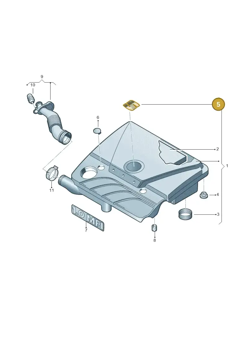 036103940M — SEAT AROSA (2003-2004) diagram 232129150, position 5