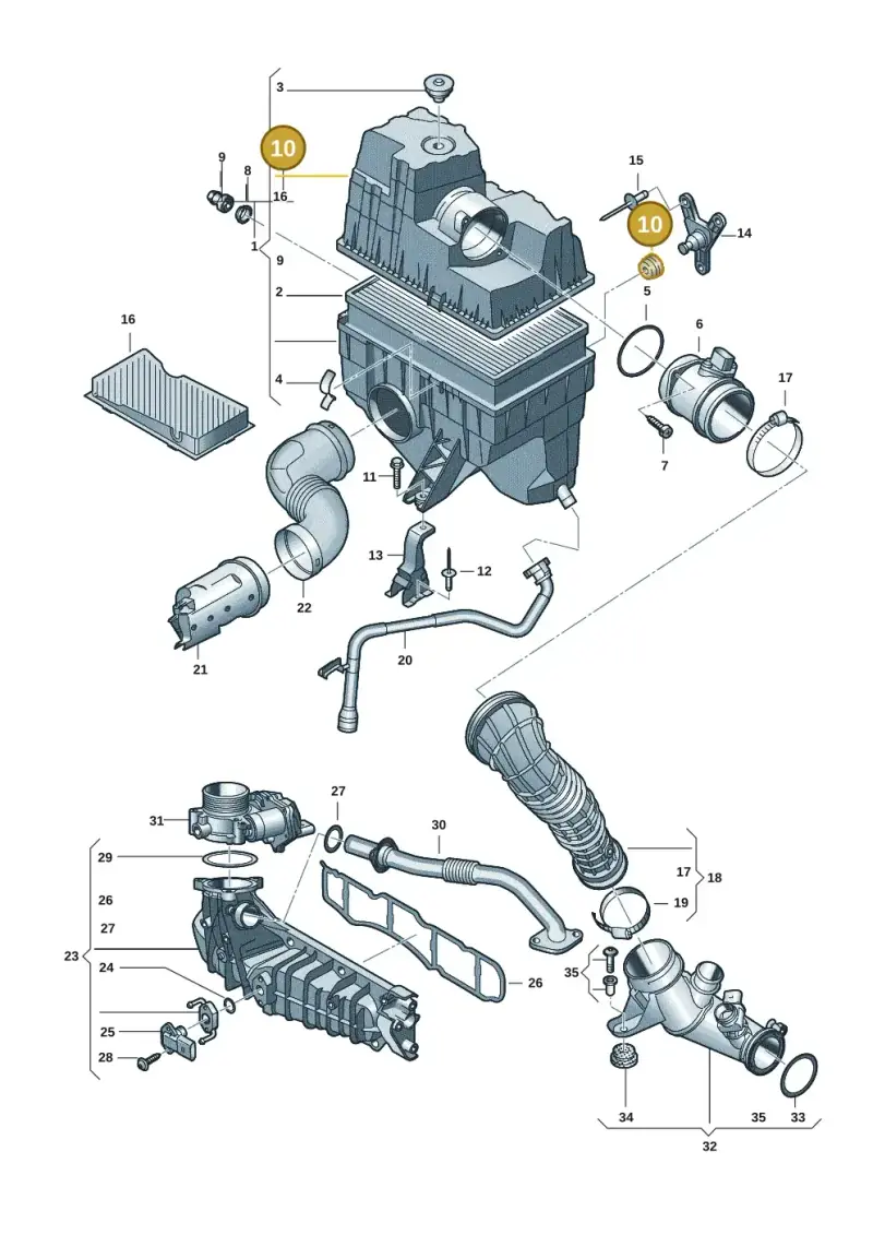 036129689B — Volkswagen Transport. multivan (2019-2024) diagram 7ep129020, position 10