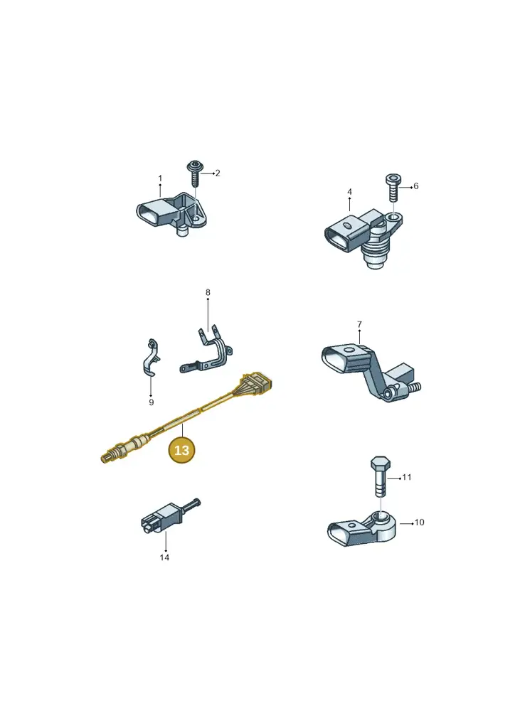 036906262T — Volkswagen Polo (2011-2014) diagram 544906000, position 13