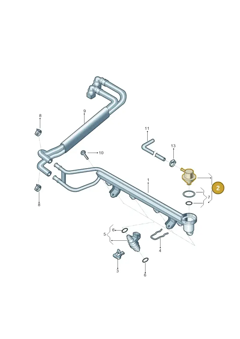 037133035C — Volkswagen Jetta 2.0 (2015-2015) diagram 880133500, position 2