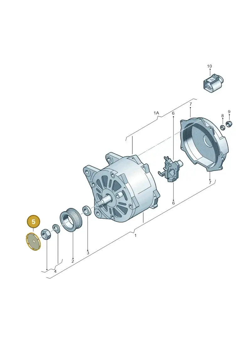 037145291A — Volkswagen New beetle (2011-2016) diagram 631903000, position 5
