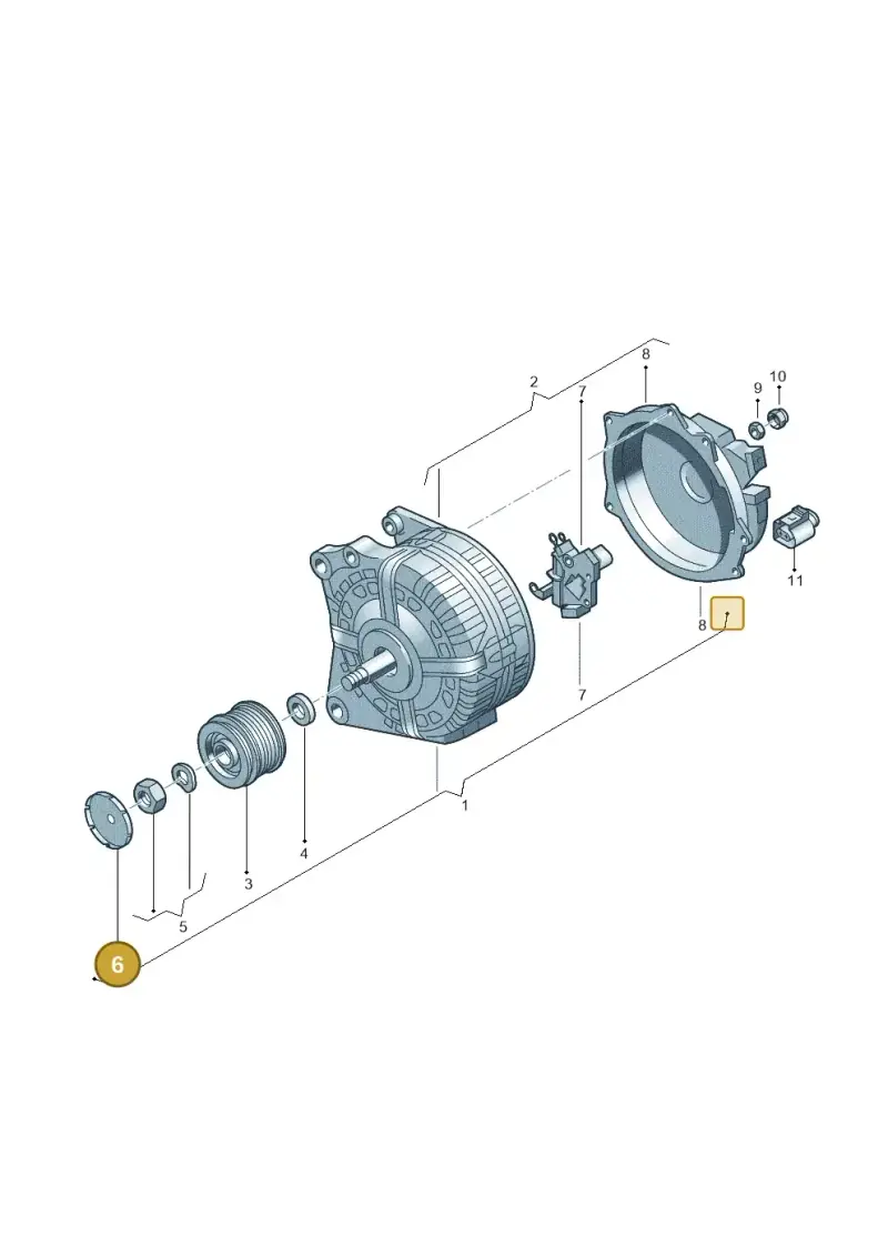 037145291A — Volkswagen Tiguan 4Motion (2011-2018) diagram 737903000, position 6