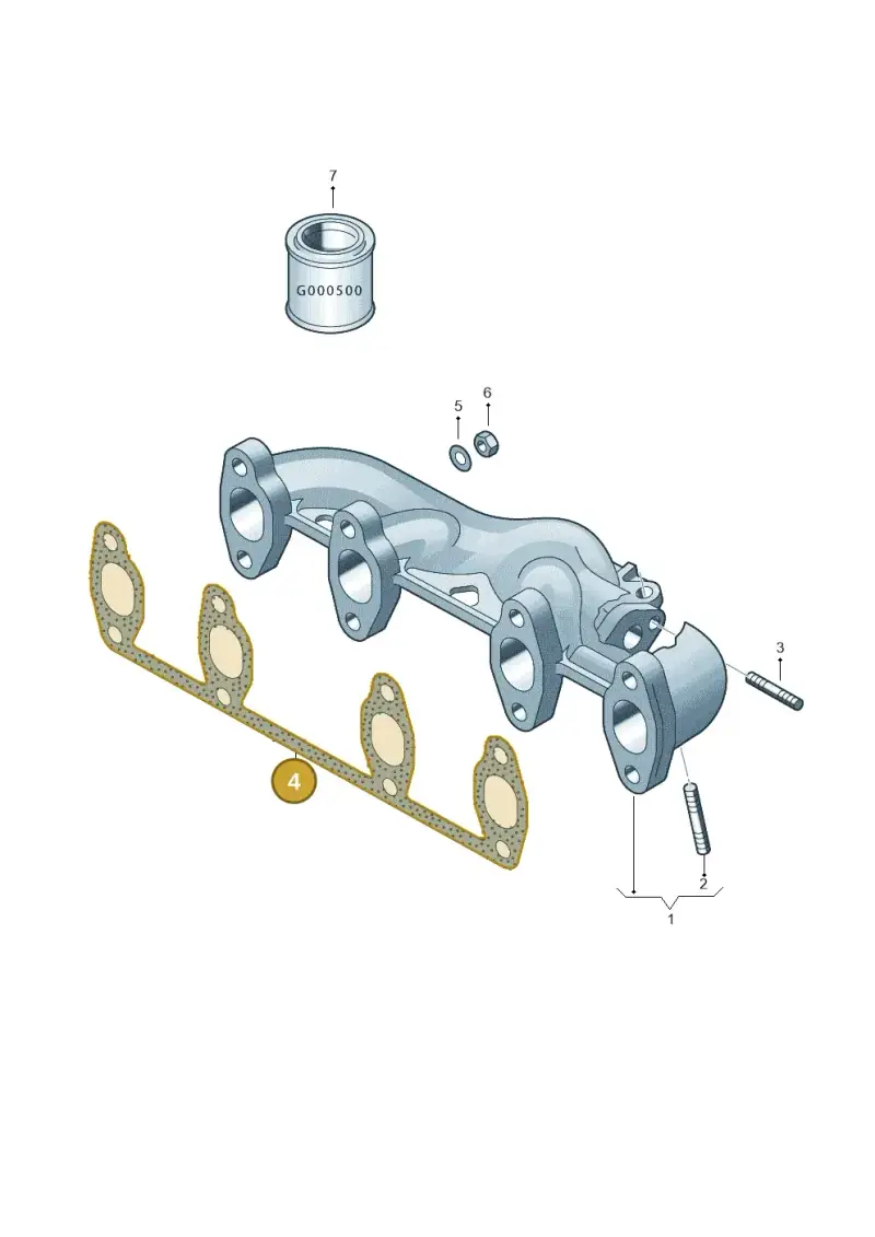 037253039F — Volkswagen Polo (2008-2009) diagram 158253300, position 4