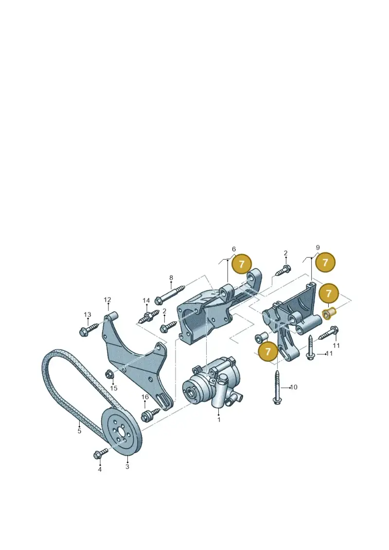 037260921 — Volkswagen CADDY-KOMBI/KASTENW.   06> (2005-) diagram 121145810, position 7