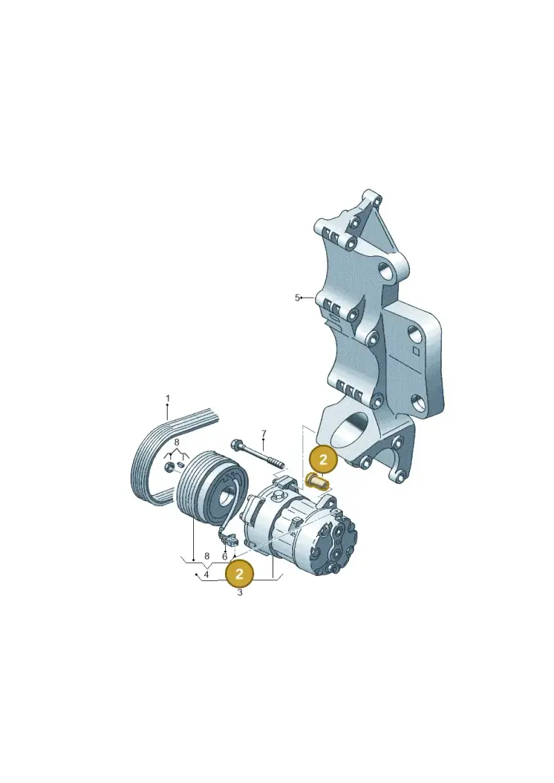 037260921 — Volkswagen Sharan (2008-2010) diagram 244260100, position 2