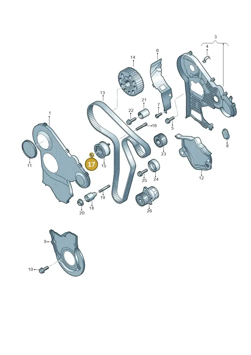 038109454A — Volkswagen Amarok twin cab (2022-) diagram 749109760, position 17