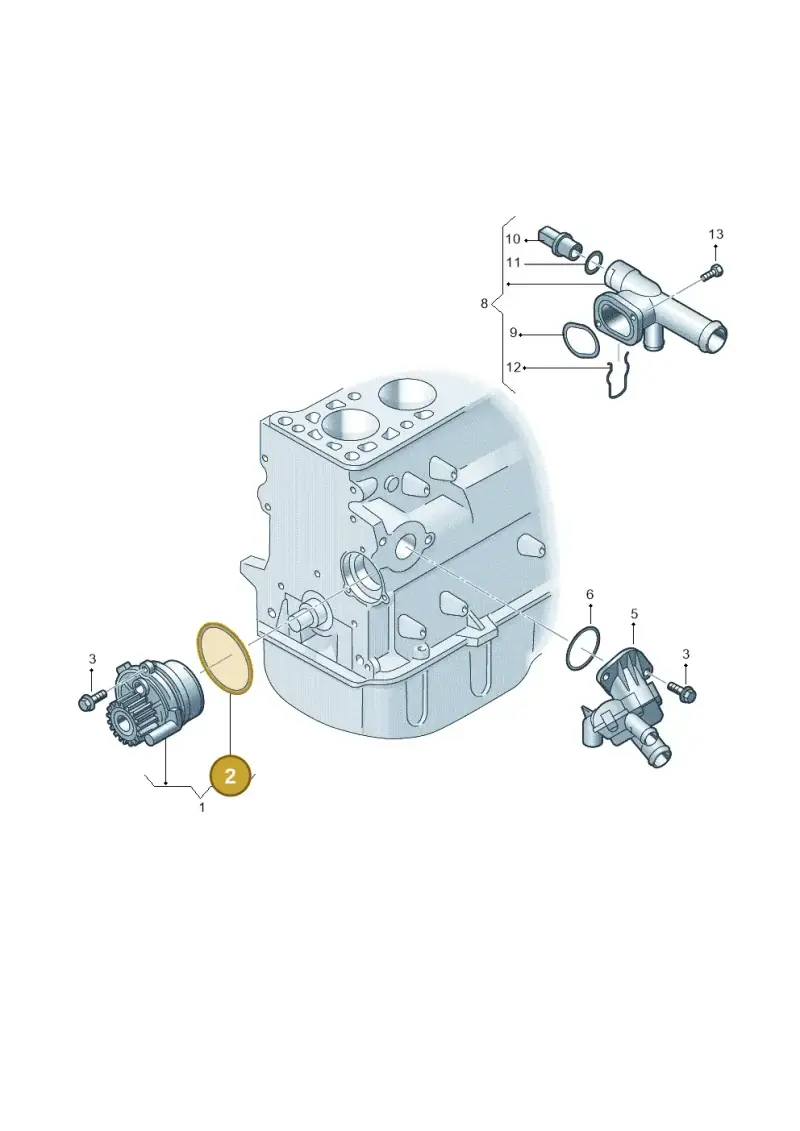 038121119 — Volkswagen Amarok twin cab (2022-) diagram 683121100, position 2