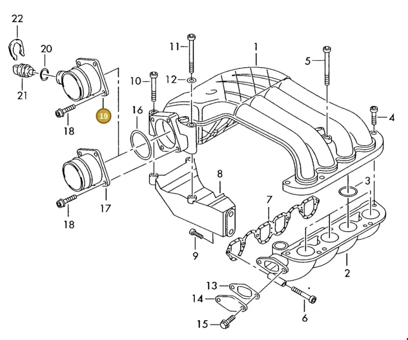 038129637M — Volkswagen DIES.-IND.-MOT.1,9>2,0 08> (2007-) diagram 423129100, position 19
