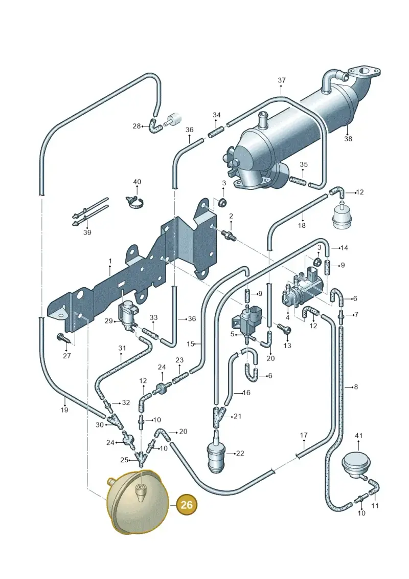 038129807 — Volkswagen Crafter 35 panel (2011-2016) diagram 483131200, position 26