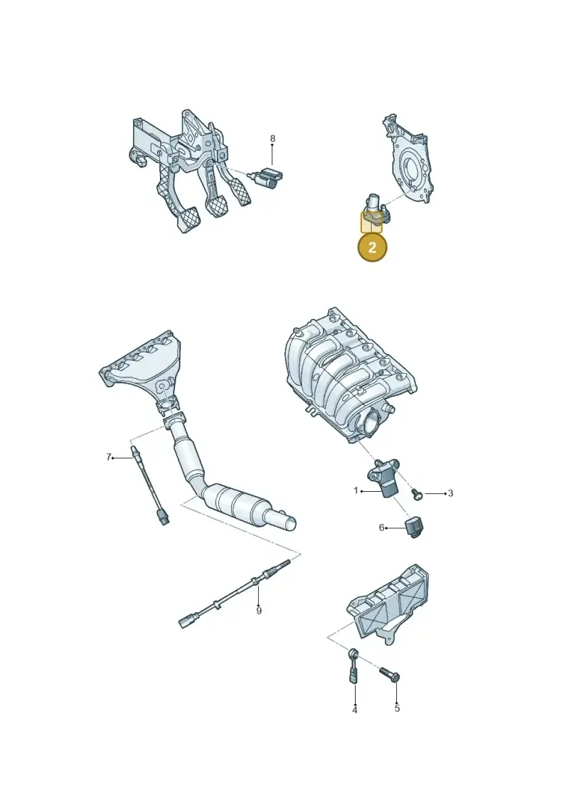 038957147F — Volkswagen New Beetle             06> (2005-) diagram 684906300, position 2