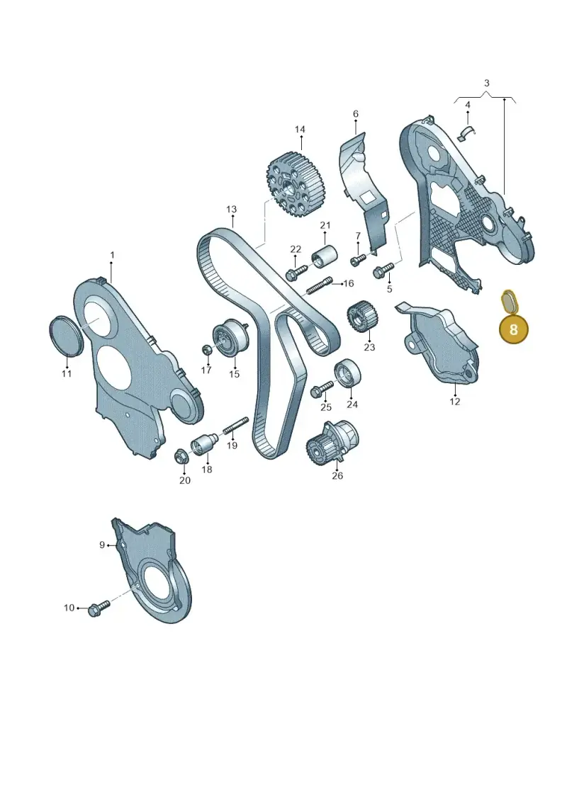 038971904 — Volkswagen Amarok twin cab (2022-) diagram 749109760, position 8