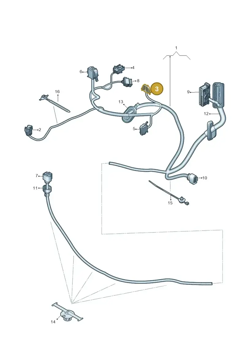 038972702 — Volkswagen Up! 1.0 BlueMotion (2016-2023) diagram 772972330, position 3