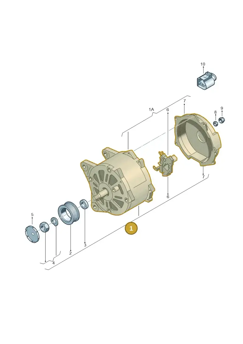 03C903023T — Volkswagen Golf Plus (2011-2014) diagram 631903000, position 1