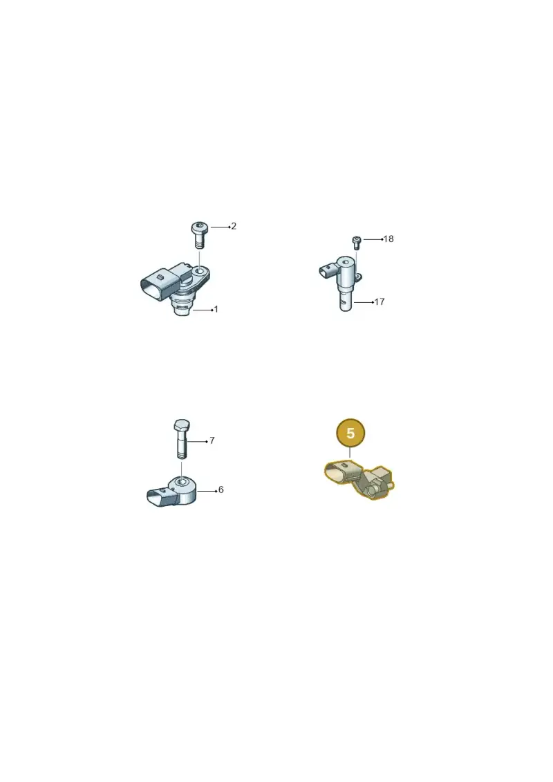 03C906433E — Volkswagen Jetta 1.6 (2014-2018) diagram 775906300, position 5