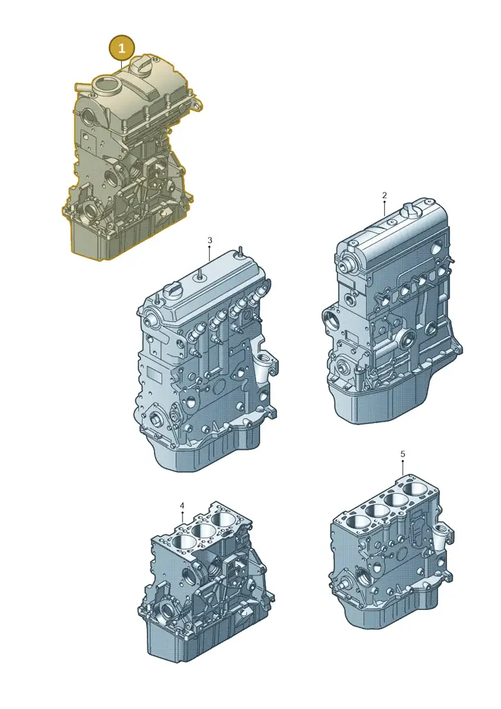 03E100034BX — Skoda Rapid (2012-2022) diagram 253100100, position 1