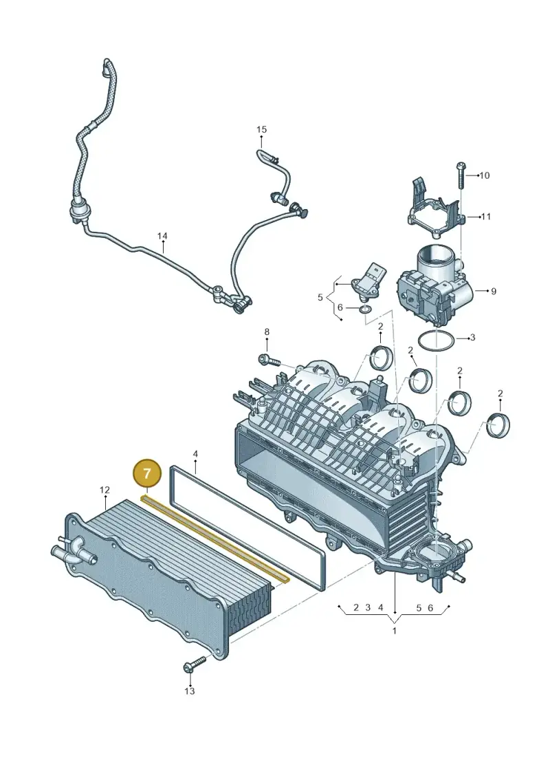 03F129717C — Volkswagen Arteon (2017-2023) diagram 828133040, position 7