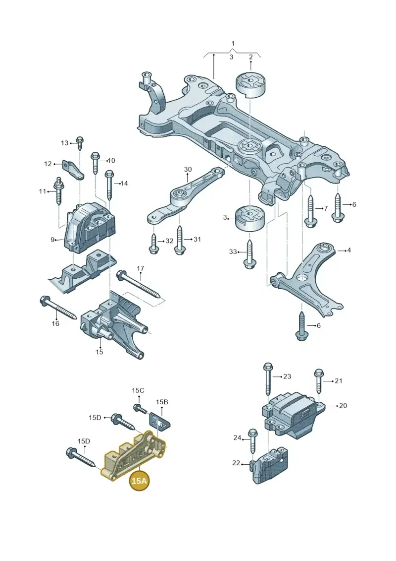 03F199275E — Volkswagen Caddy Maxi Kombi (2010-2015) diagram 690199200, position 15A