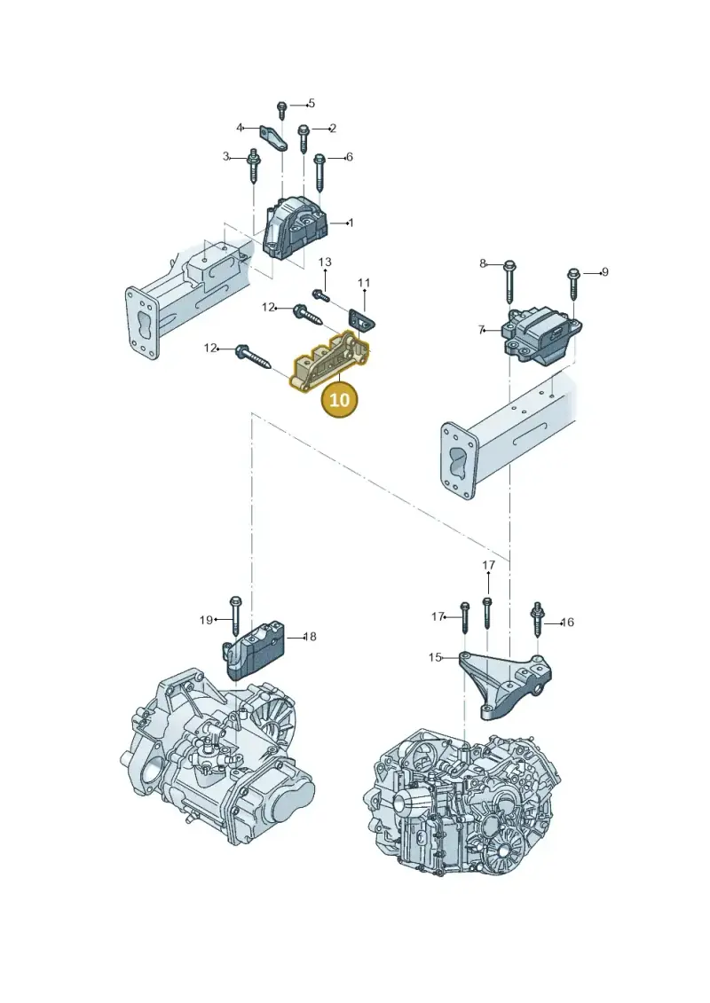 03F199275E — Volkswagen Beetle (2016-2019) diagram 801199110, position 10