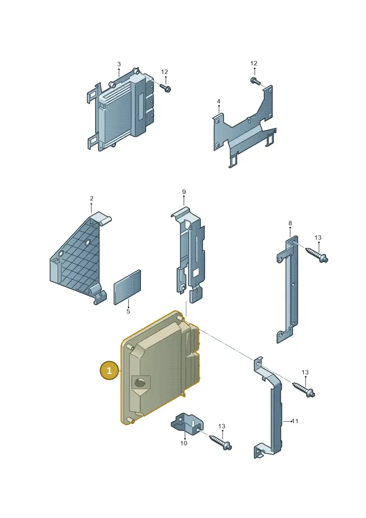 03F906070HB — SEAT Toledo Reference (2012-2015) diagram 672906200, position 1