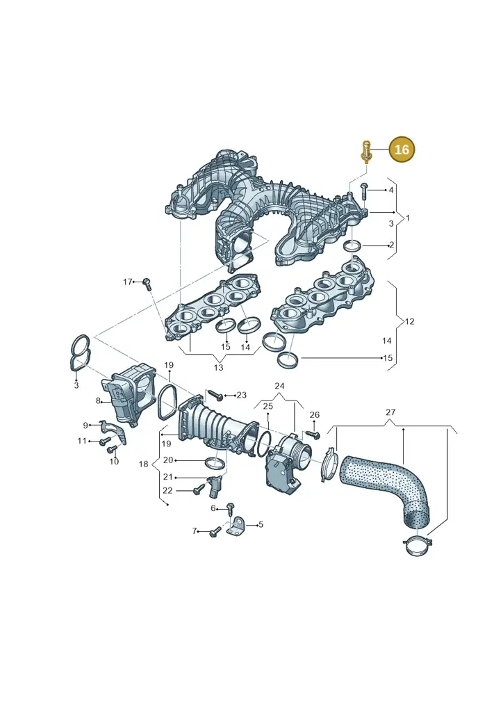 03G103164B — Volkswagen Amarok twin cab (2022-) diagram 894129500, position 16