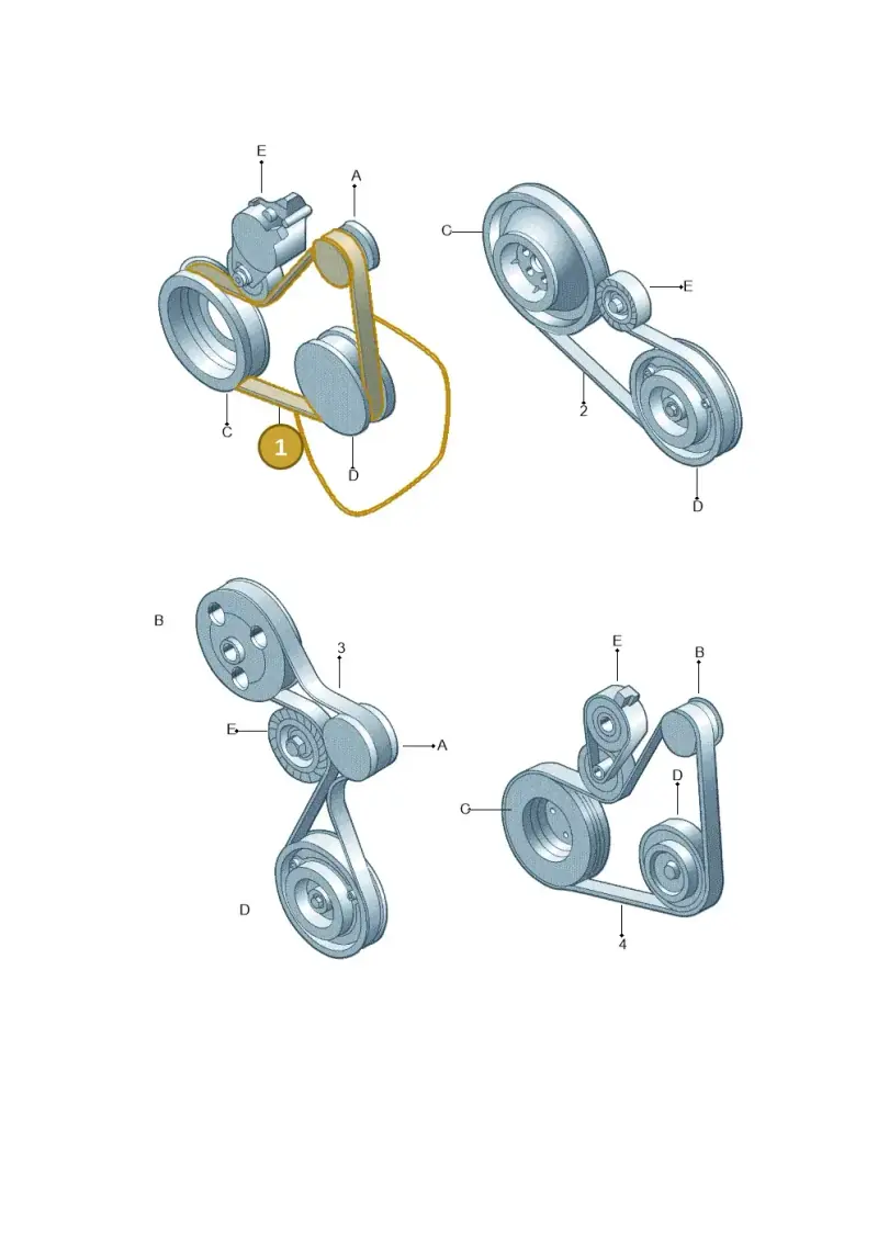 03G903137B — Volkswagen Golf estate (2009-2013) diagram 684903950, position 1