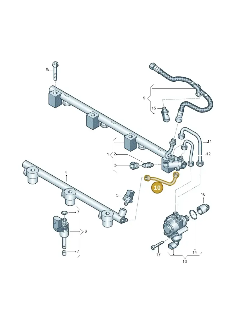 03H133321A — Volkswagen Touareg                08> (2007-) diagram 616133920, position 10