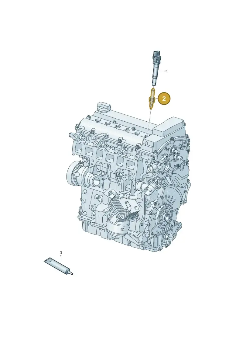 03H905600A — Volkswagen Atlas Cross Sport (2019-2023) diagram 905600001, position 2