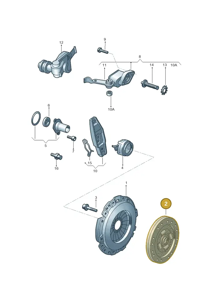 03J141034 — Volkswagen 377 platform diagram 303141050, position 2
