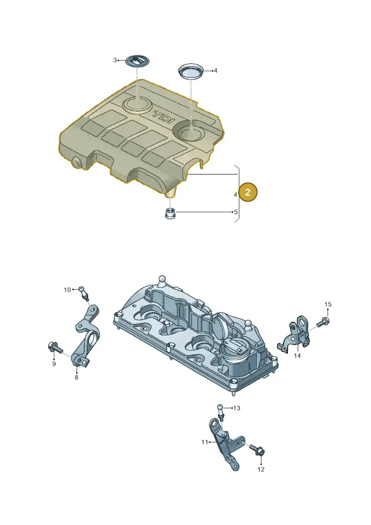 03L103925AK — SEAT Ibiza (2012-) diagram 639103800, position 2