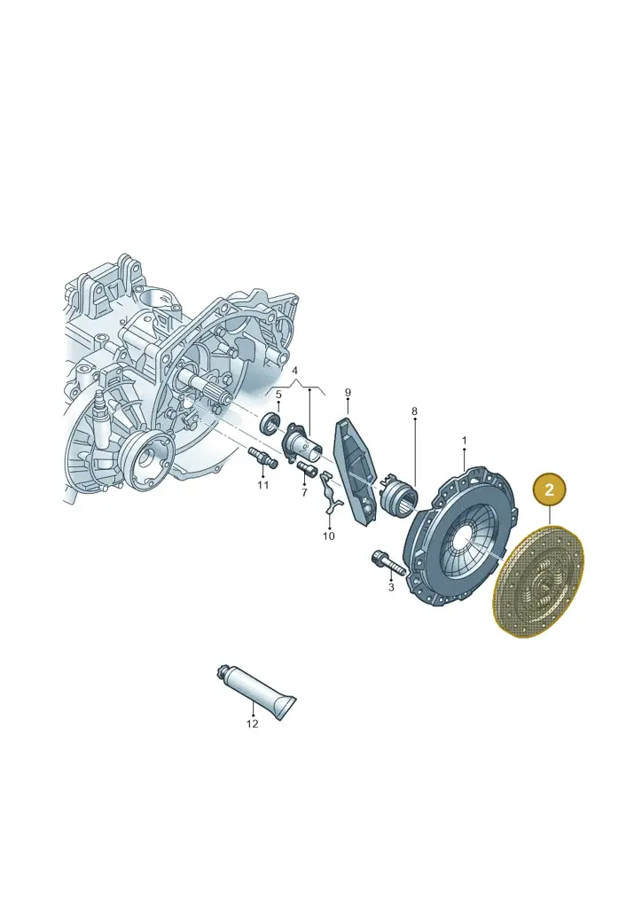 03L141032E — Volkswagen Ameo 1,0 (2016-2020) diagram 883141400, position 2