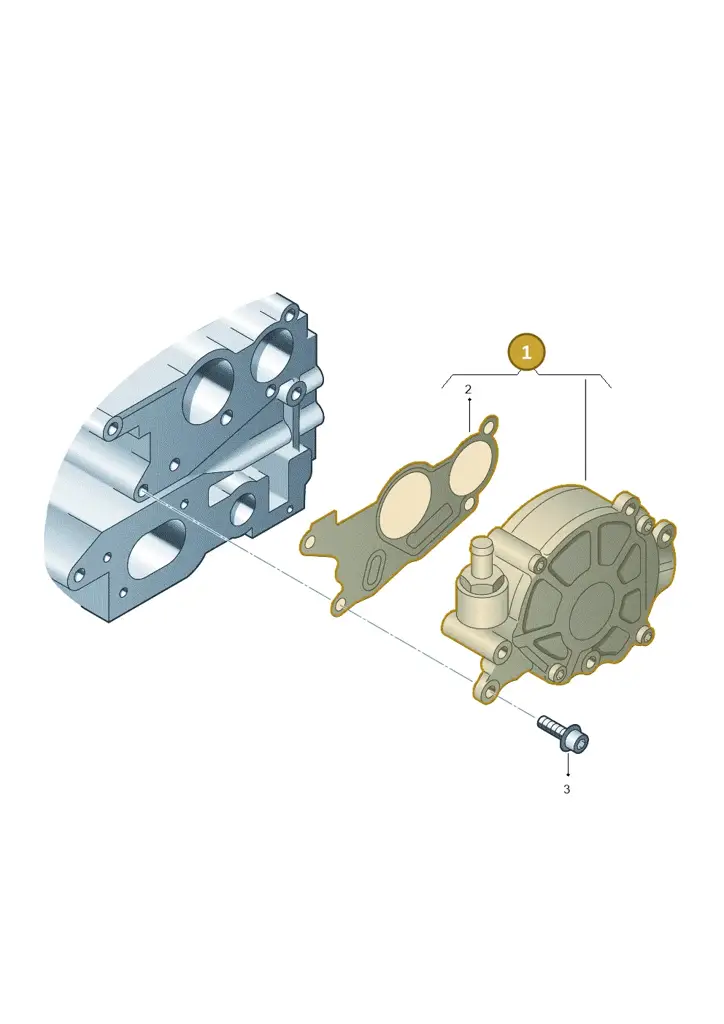 03L145100G — Volkswagen Jetta (2014-2017) diagram 634145050, position 1