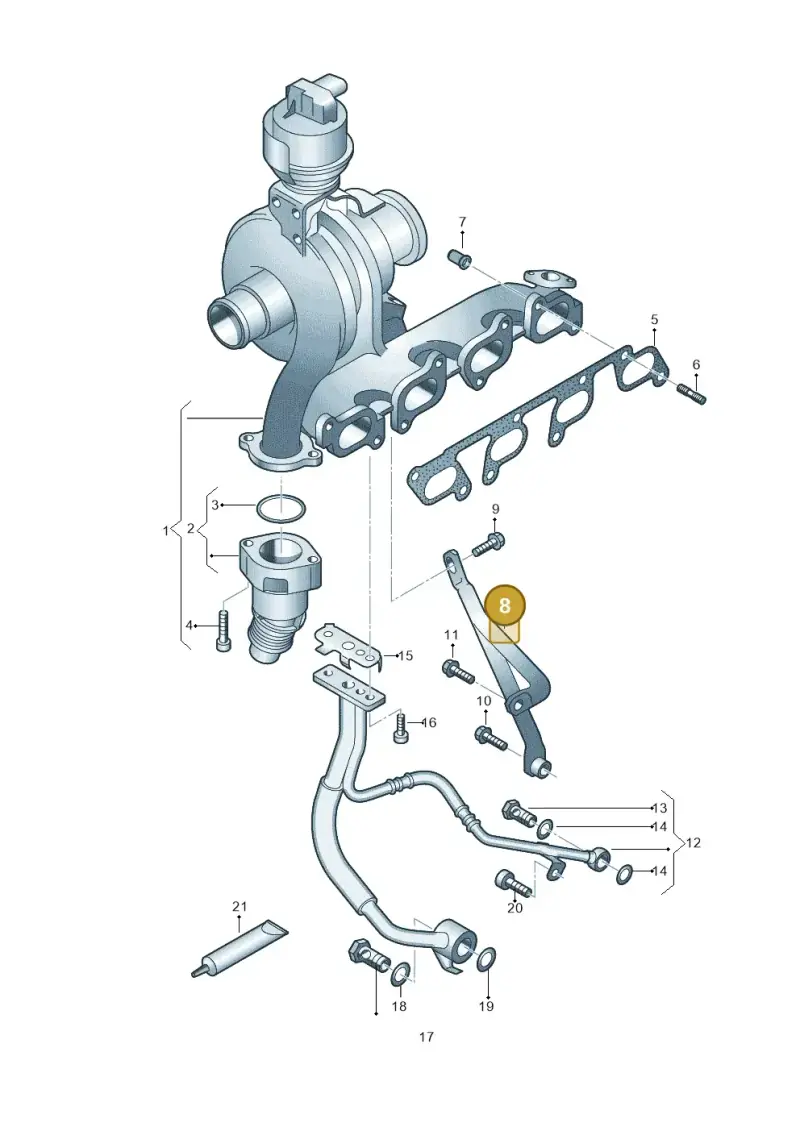 03L145536F — Volkswagen Amarok twin cab (2022-) diagram 894145000, position 8
