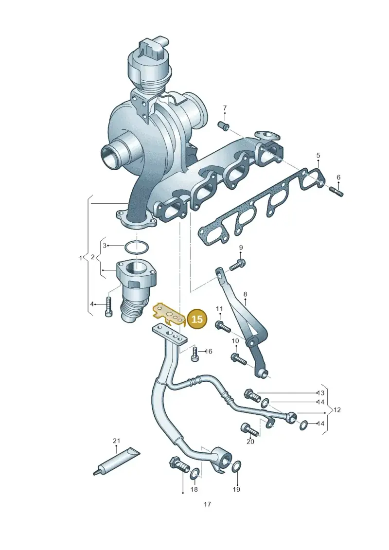 03L145757P — Volkswagen Amarok twin cab (2022-) diagram 894145000, position 15