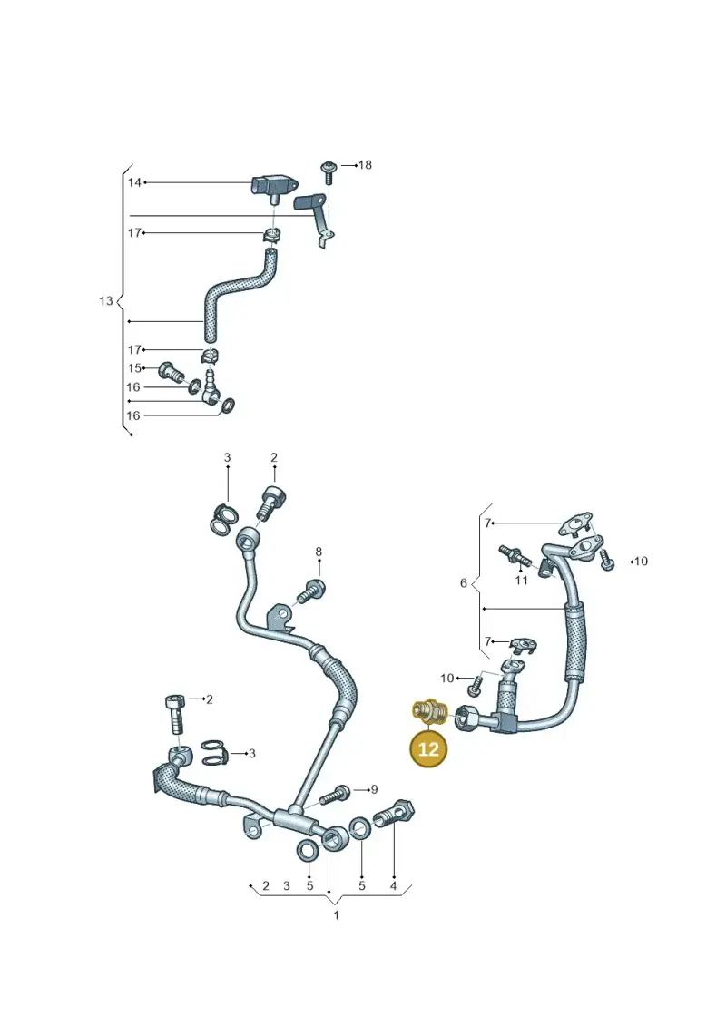 03L145977E — Volkswagen Transport. multivan (2019-2024) diagram 861145660, position 12