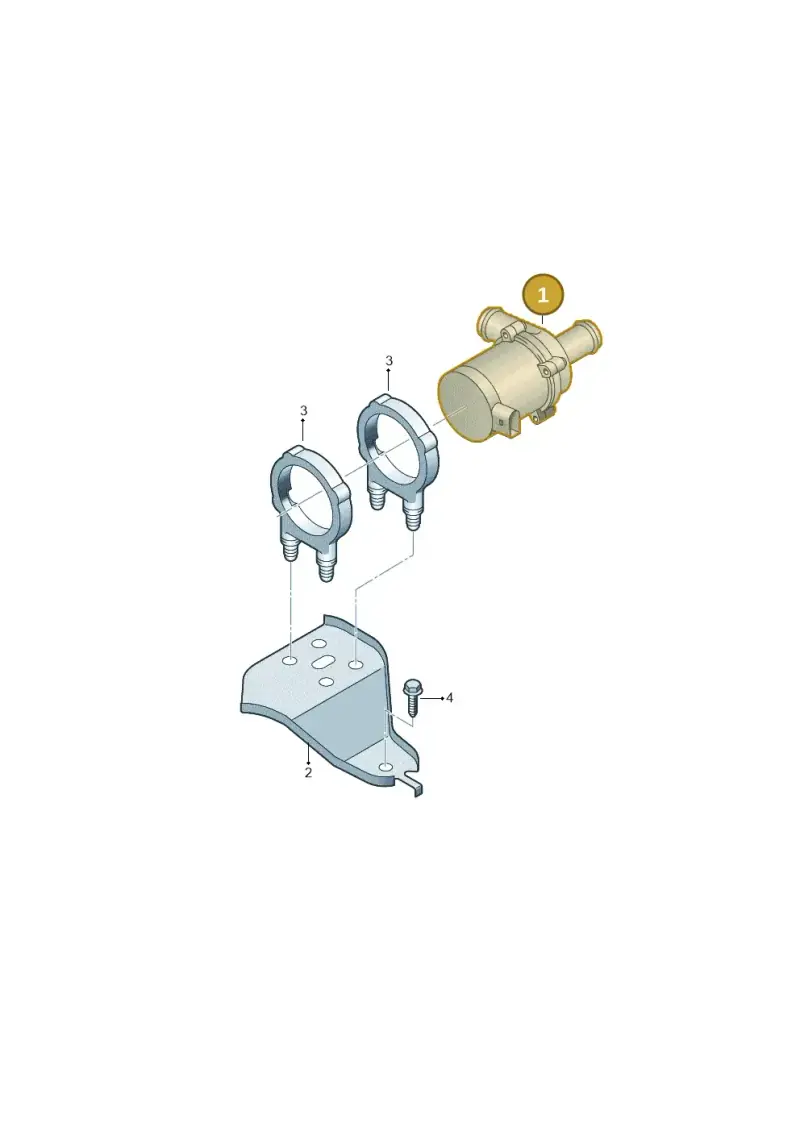 03L965561A — Volkswagen Amarok twin cab (2012-2016) diagram 683965000, position 1