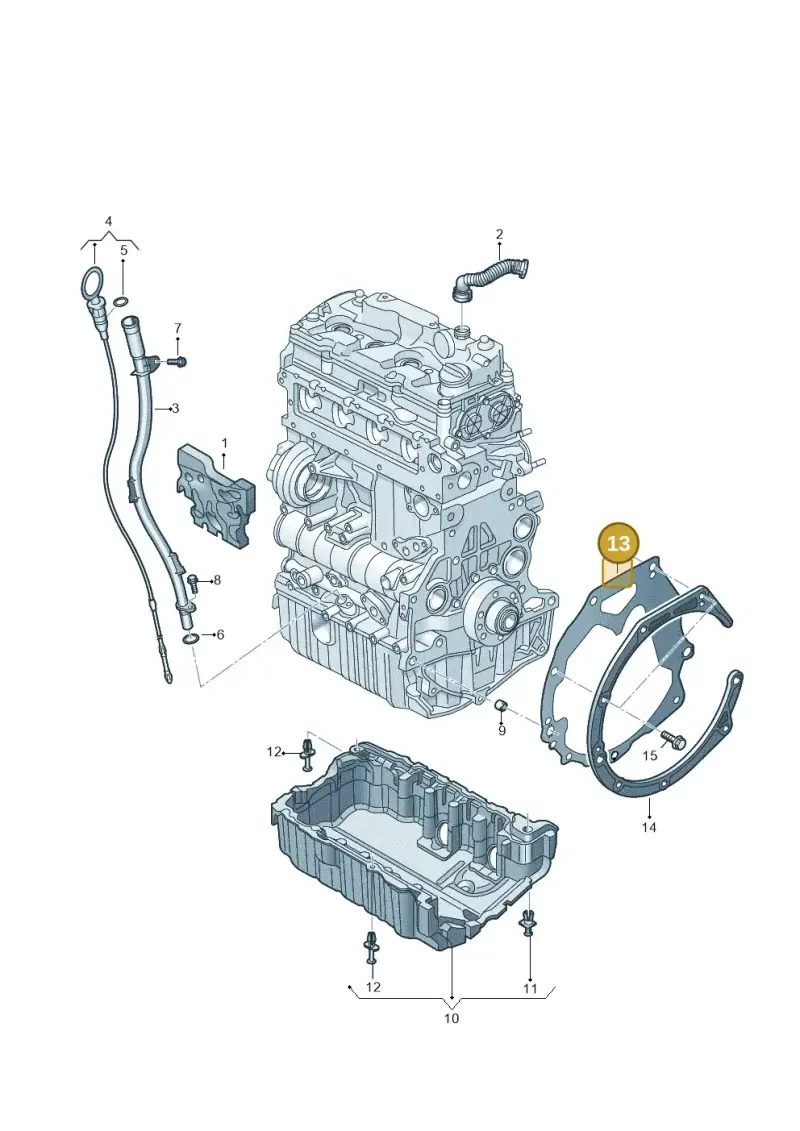 03N103647 — Volkswagen Arteon (2017-2023) diagram 828103970, position 13