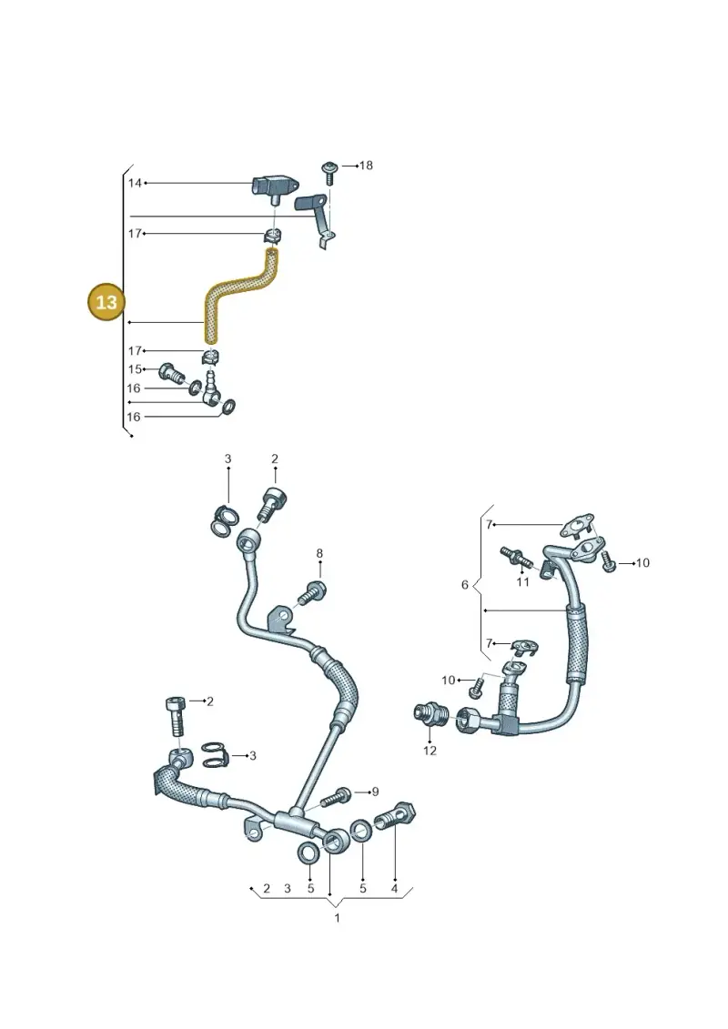 03N145049D — Volkswagen Transport. multivan (2019-2024) diagram 861145660, position 13