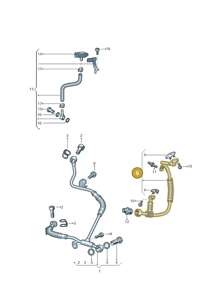 03N145736D — Volkswagen Transport. multivan (2019-2024) diagram 861145660, position 6