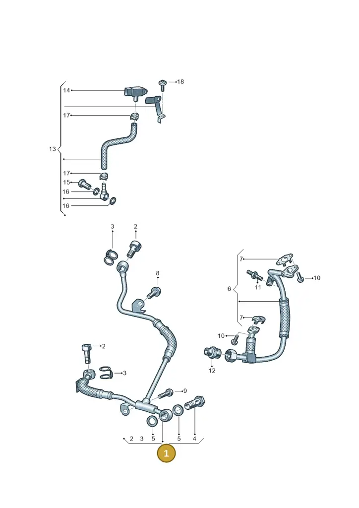 03N145771F — Volkswagen Transport. multivan (2019-2024) diagram 861145660, position 1