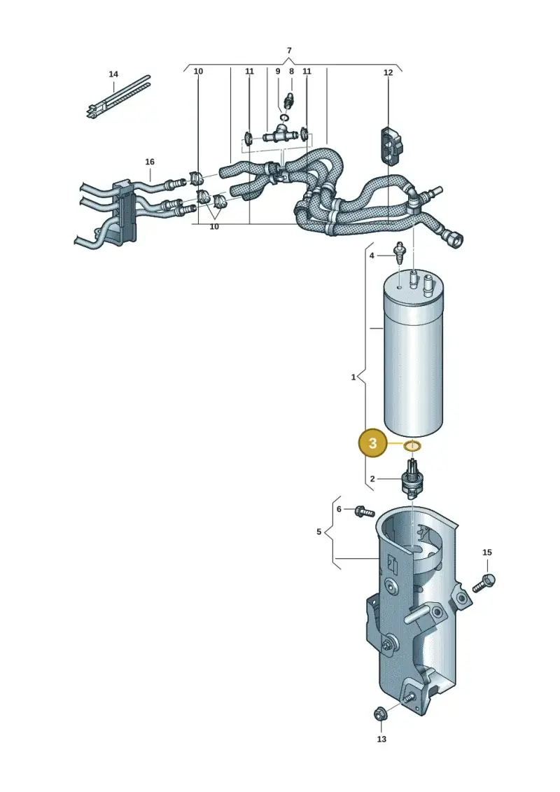 03P103196 — Volkswagen Transport. multivan (2019-2024) diagram 7fp127000, position 3