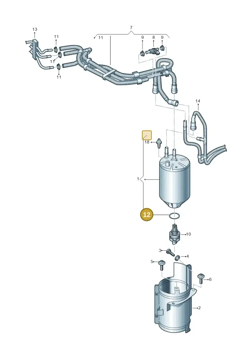 03P103196 — Volkswagen MAN TGE 55 (2016-2021) diagram 806127000, position 12