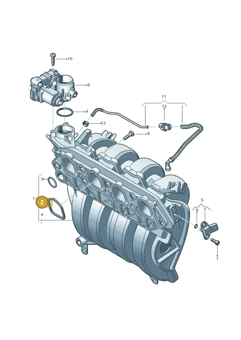 04C129717C — Volkswagen Saveiro (2016-2017) diagram 553133000, position 2