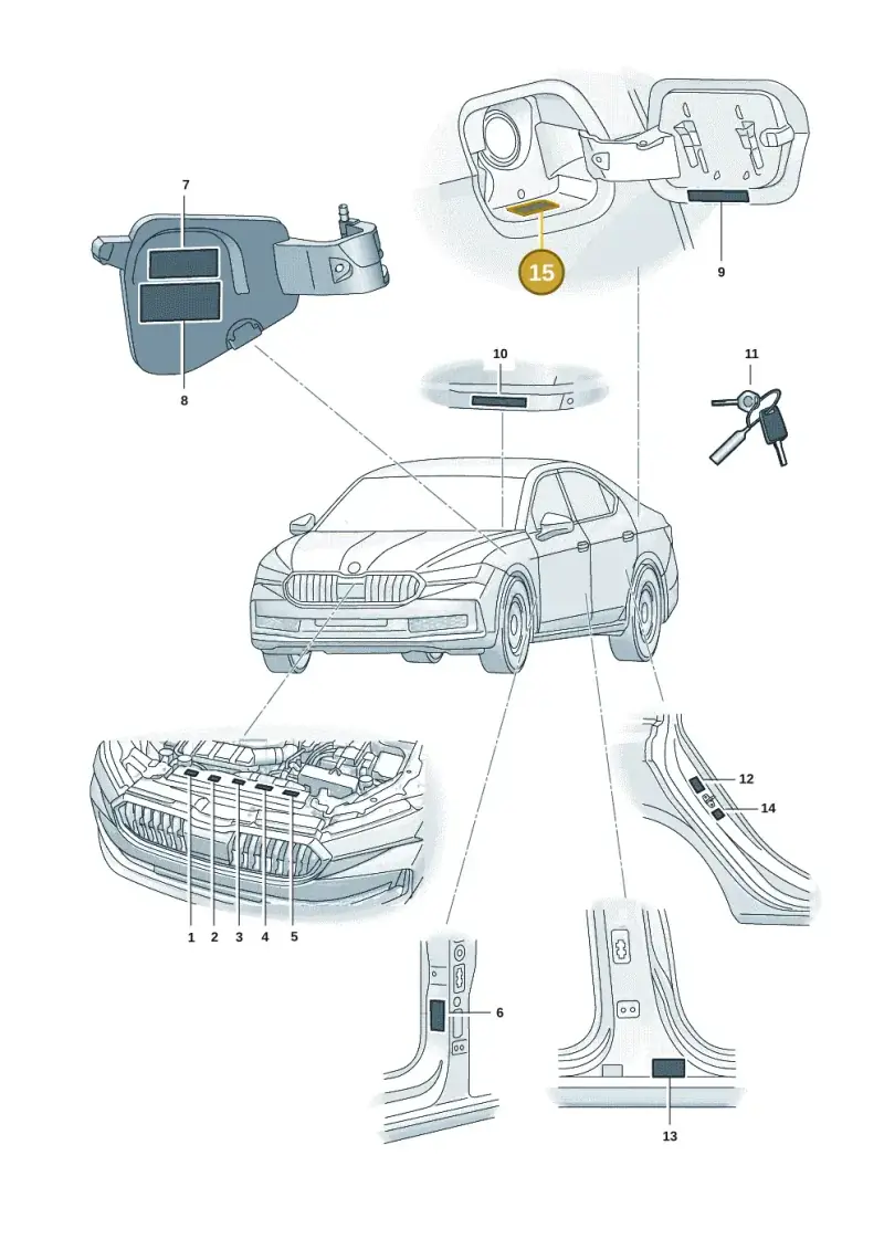 04E010012AC — Skoda Superb Combi (2023-2024) diagram 3p0010000, position 15