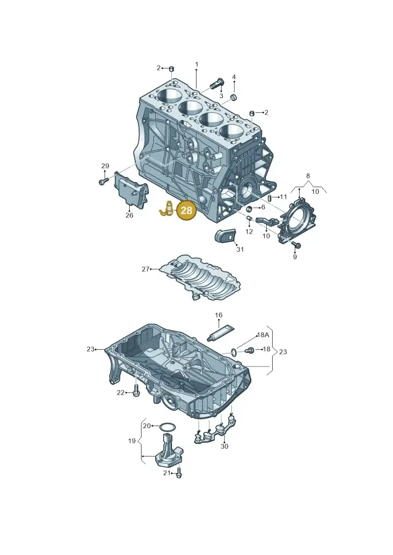 04E103157E — Volkswagen Multivan (2021-) diagram 827103070, position 28