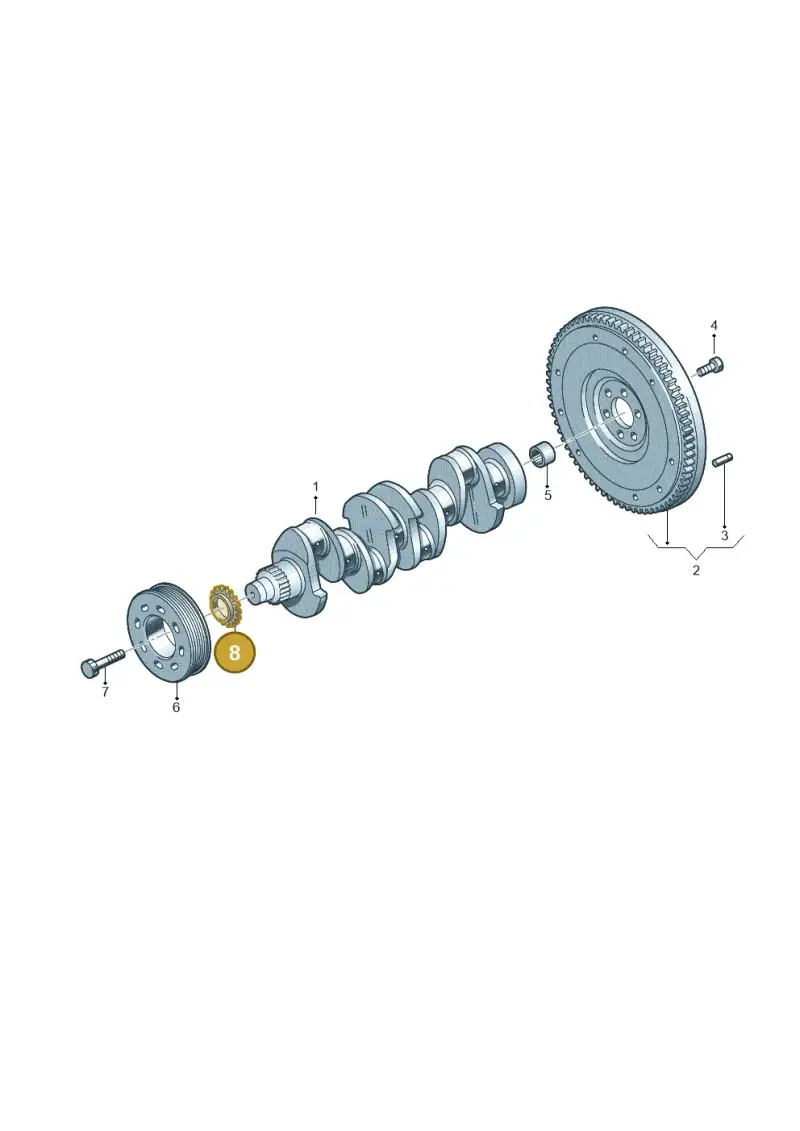 04E105209A — Volkswagen Tiguan 2.0 (2023-) diagram 827105930, position 8