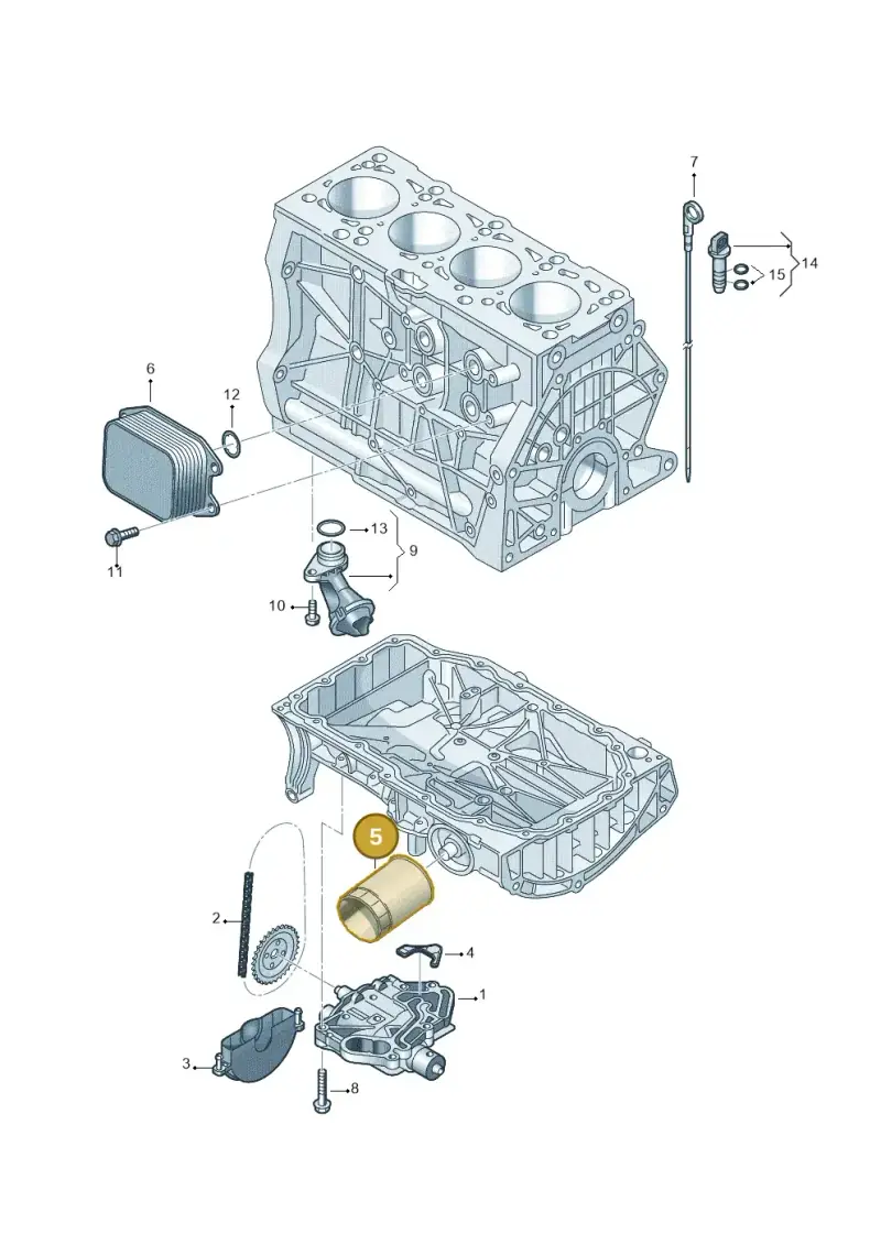 04E115561T — Volkswagen Multivan (2021-) diagram 708115120, position 5