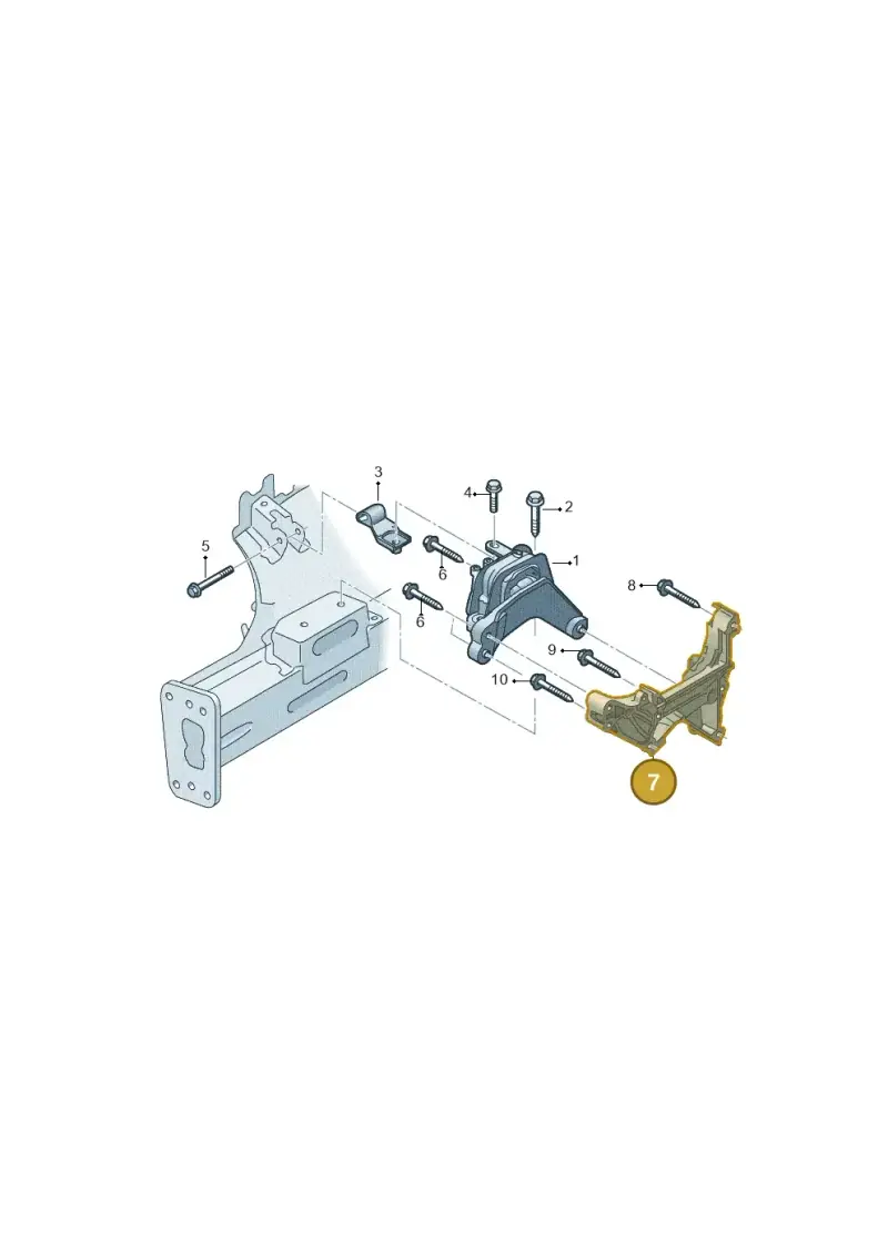 04E199275E — Volkswagen Arteon (2017-2023) diagram 793199120, position 7