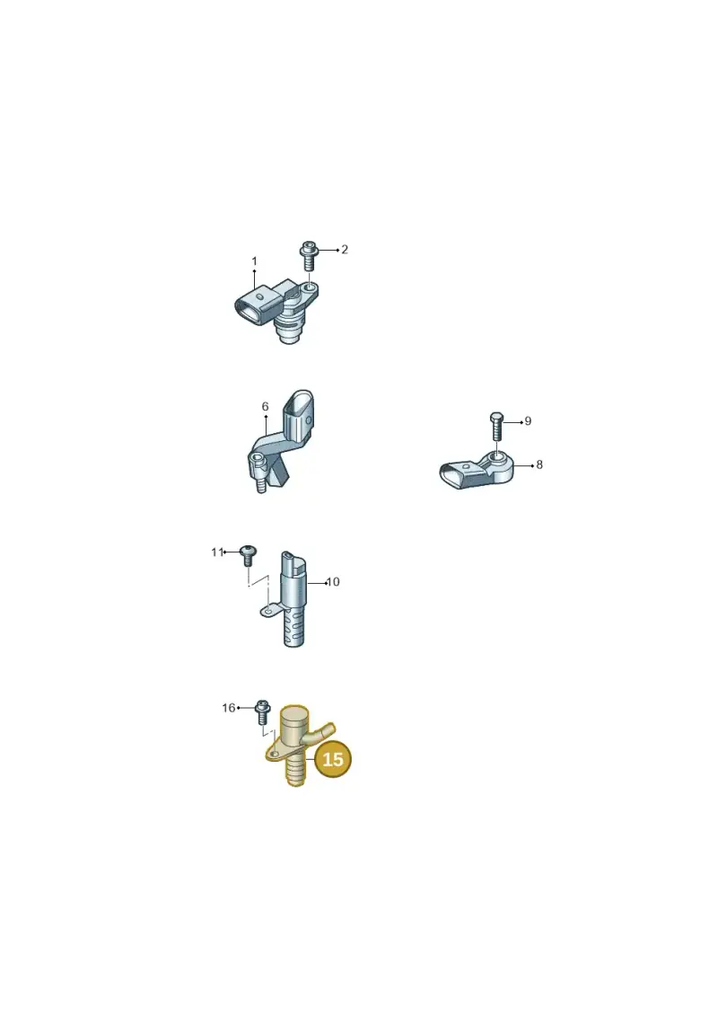 04E906455J — Volkswagen T-Roc (2018-) diagram 436906030, position 15