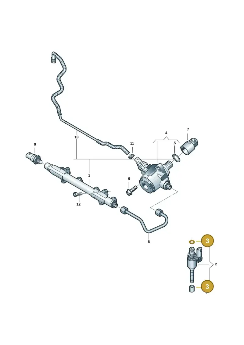 04E998907C — Volkswagen Multivan (2021-) diagram 7t0133140, position 3