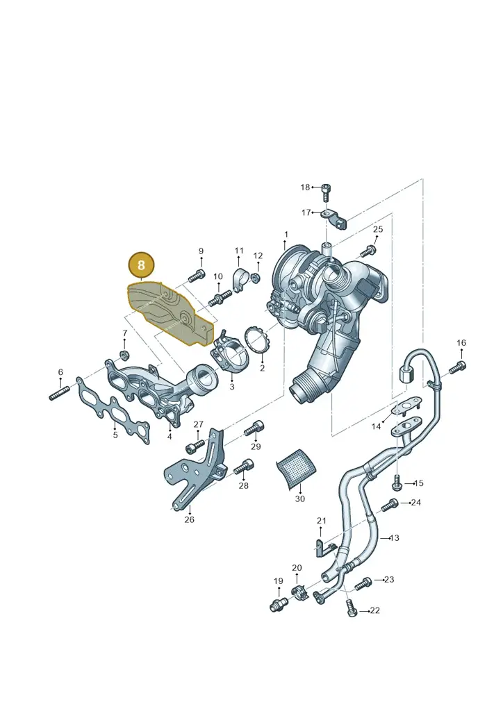 04F253231A — Volkswagen 6Z3 platform diagram 760145600, position 8